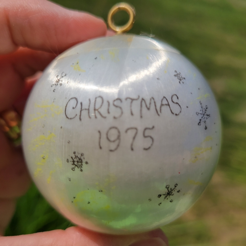 Christmas Ornaments  VTG 1970 -90s, Silk Satin ~ Betsey Clark, Baby's 1st FINAL! - Picture 6 of 16